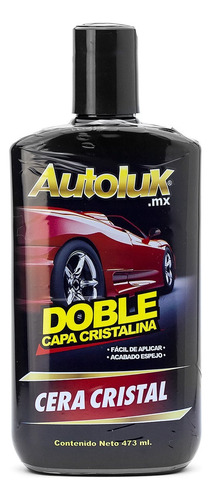 Autolux Cera Cristal Doble Capa Cristalina 473ml 2pzs