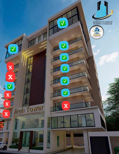Apartamentos De Lujo En Residencial Jireh Tower
