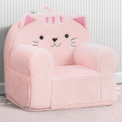 Delta Children Sillon Infantil Para Niños Pequeños Sofá Rosa