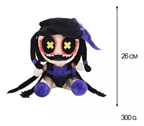 Murder Cyn Plush, Murder Drones Gafas Peluche Demonio Anime