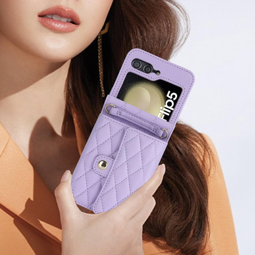 Funda Tipo Billetera Cruzada For Samsung Galaxy Zflip 3/4/5