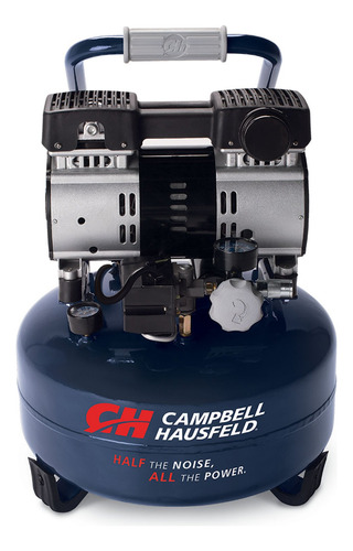 Compresor Campbell Hausfeld, Dc, De Aire Silencioso De 8 Ga.