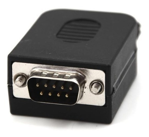 Adaptador Macho Db9 Rs232 Serial Terminal C/ Clemas Conector
