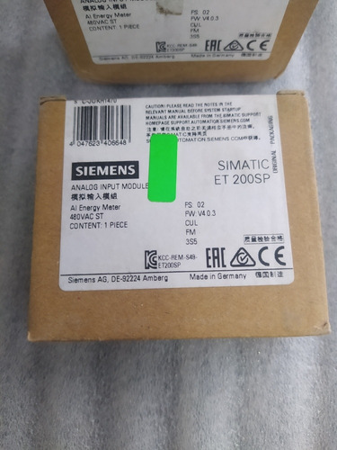 Siemens 6es7 134-6pa20-0bd0