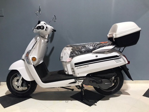 Imagen 2 de 16 de Scooter Kymco Like 125 Blanca 0km 2023