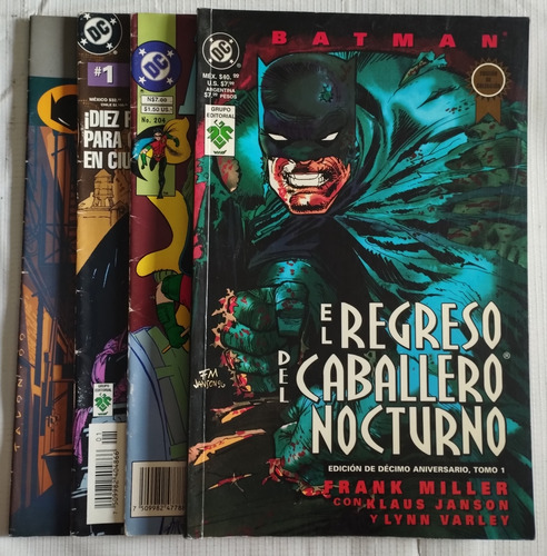 Batman Regresa Dc El Regreso Del Caballero 9 Tomos Revista P (Usado)