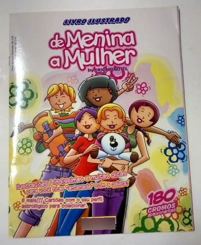 Album De Figurinhas De Menina A Mulher Com 163 Fig Soltas