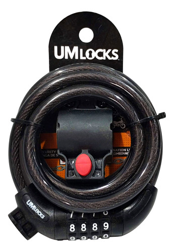 Linga Bici Um Locks 8305q 1 Mt Combinacion Con Clave