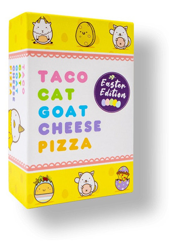 Juego Taco Cat Goat Cheese Pizza Edición Pascua Limitada