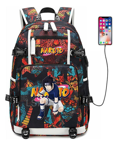 Naruto Kakashi Naruto Sharingan Itachi Sasuke Mochila Usb