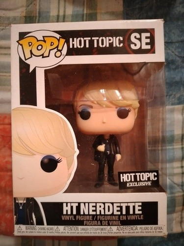 Funko Pop Ht Nerdette - Se Hot Topic