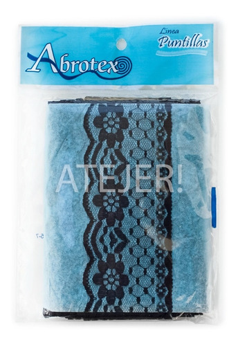 Imagen 3 de 4 de Puntilla Mercería Nylon Art Mv01 De 63mm X 10 Metros