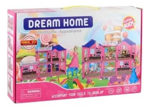 Juguete Casa De Muneñas Dream Home Y Accesorios