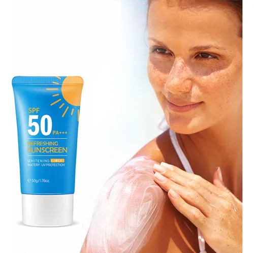 Transparent Water Sunscreen Gel 50ml Sunscreen Containing Tr