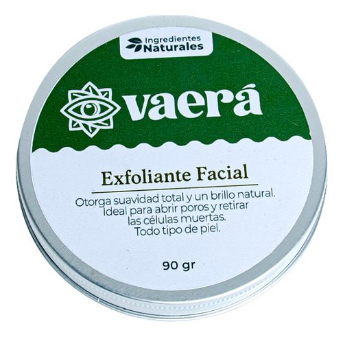Exfoliante Facial 90 Gr, Con Café Y Coco, Remueve Impurezas