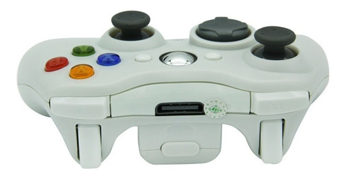 Joystick Inalambrico Xbox 360 Y Pc Receptor Usb Blanco