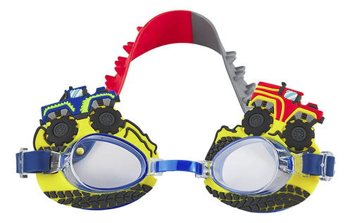 Mud Pie Baby Boys' Swim Goggles, Camión