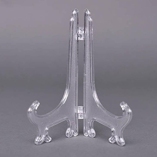 40 Caballetes Transparentes Con Soporte De Letrero