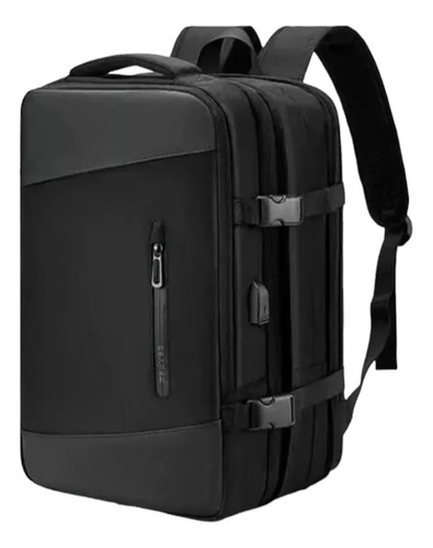 Mochila Expandible Viaje Multiuso Impermeable Cabina Avion C