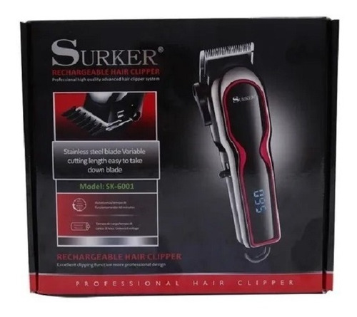 Cortadora De Cabello Cortar Pelo Eléctrica Profesion Sk-6001