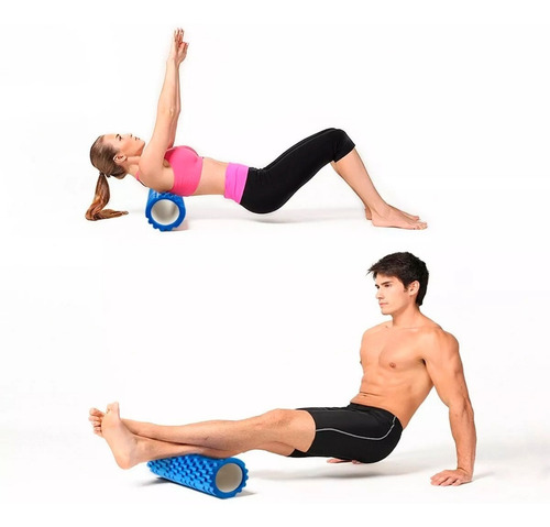 Imagen 4 de 8 de Rolo Sensitivo Rodillo 33 Cms Pilates Fitness Entrenamiento