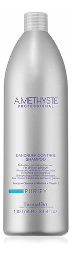 Shampoo Para Cabello Graso Y Caspa 1000 Ml-  Amethyste