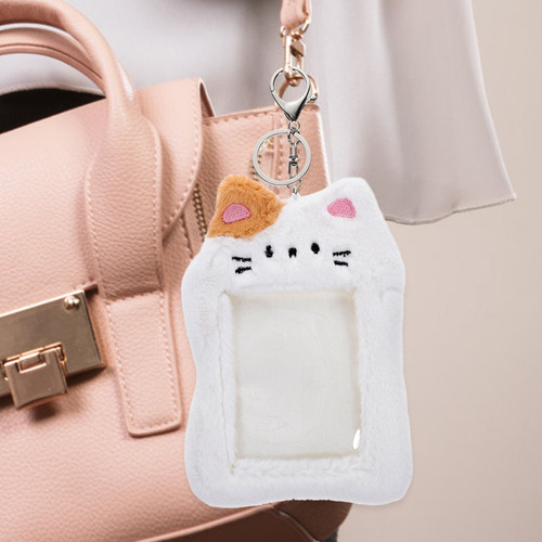 Funda De Tarjetas De Felpa De Dibujos Animados, Funda De Tar