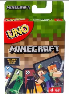 Jogo de cartas Minecraft Uno | Mattel Games