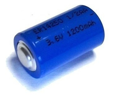 Pila Hcb 14250 3,6 Volts Litio 1/2aa  24,9mm Ø14,7 Er14250