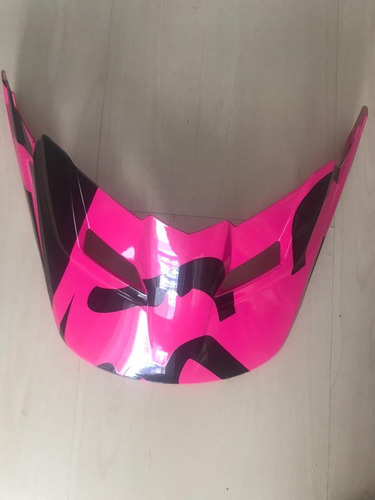 Pala / Aba / Visor Capacete Fox V1 Mx 18 Rosa - M/l