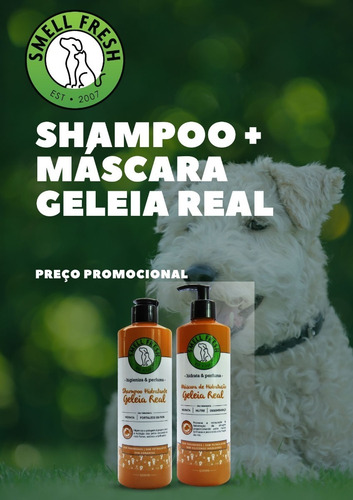 Shampoo Geleia Real 500ml + Hidratação Geleia Real 500ml