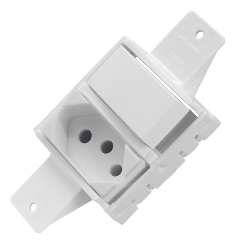 Tomada Para Eletroduto Com Interruptor Simples Bivolt 10a