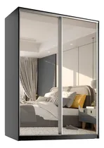 Comprar Guarda-roupa Casal Com 2 Espelhos Belluno 2 Pt 3 Gv Preto