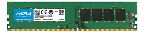 Memória Para Computador Ddr4 8gb 2666mhz Crucial Cb8gu2666