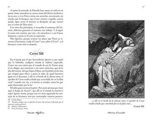 Imagen 7 de 10 de Divina Comedia (t.dura Sobrecubierta Ilustrado) / Alighieri