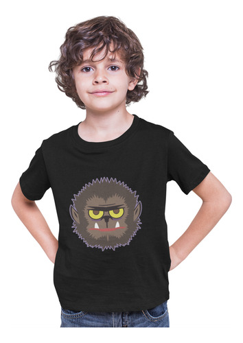 Playera Niña Niño Estampada Halloween Personajes Hombre Lobo