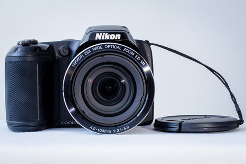 Cámara Nikon Compacta Avanzada Coolpix L320 Color Negro Negro (Usado)