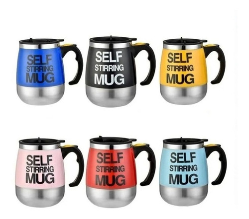 Vaso Taza Pocillo Batidor Mezclador Electrico Mug Cafe