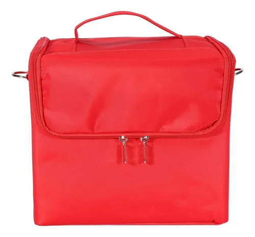 comprar Bolso Para Maquillaje Rojo, Ideal Cosméticos Y Manicura