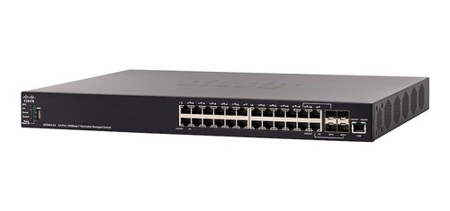 Switch Cisco Sx550x-24 24 Puertos 10 Gigabit 10g Base-t