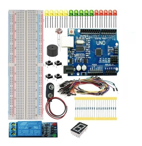  Kit Maker Iniciante 100pcs  Compatível Com Arduino