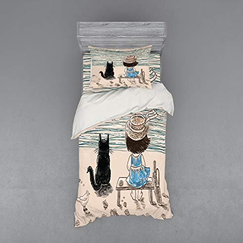 Fundas Para Edredones - Animals Duvet Cover Set, Little Girl