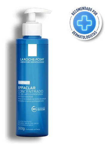 Gel De Limpeza Facial Effaclar Concentrado 300g La Roche Posay