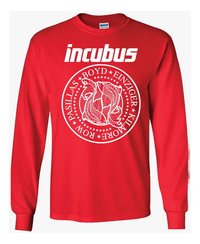 Incubus Playera Manga Larga D03
