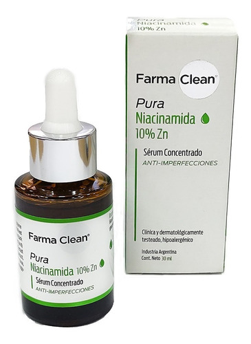 Farmaclean Serum Niacinamida 10% X 30 Ml. Directo De Fábrica