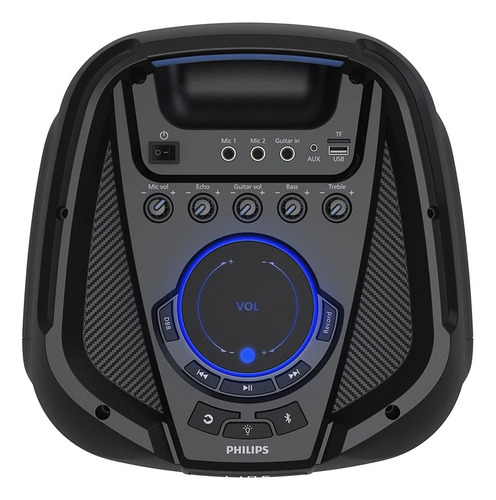 Bocina Philips Party Speaker Tax4209/37 Bluetooth 40w Color Negro