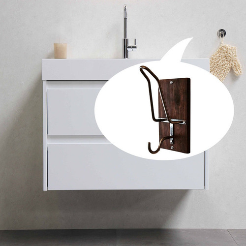 Imagen 4 de 8 de Motocicleta Casco Rack Wall Mount Llavero Organizador Para