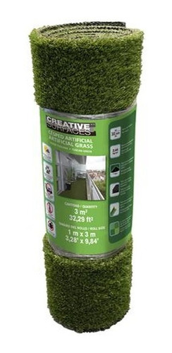 Cesped Grama Artificial 1m X 3m Creative Surfaces 