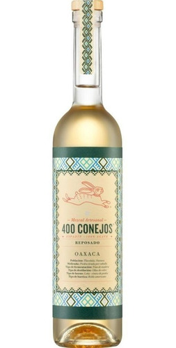 Mezcal 400 Conejos Reposado Espadin 750 Ml*