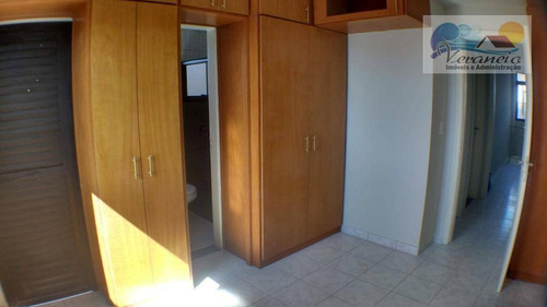 Imagem 25 de 30 de Cobertura Com 3 Dormitórios À Venda, 270 M² Por R$ 700.000,00 - Vila Assunção - Praia Grande/sp - Co0065